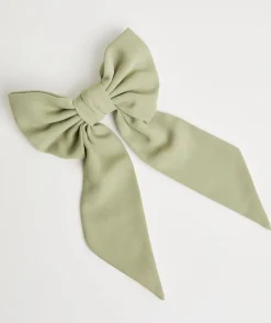 Bow Crepe Hair Clip