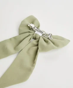Bow Crepe Hair Clip