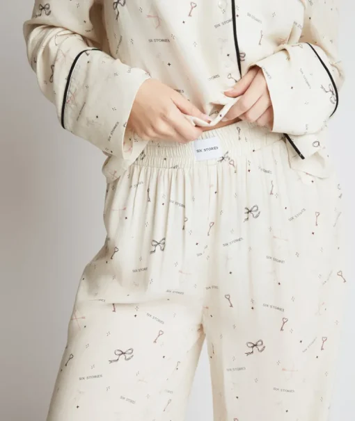 Limited Edition Long Sleeve Wide Leg Pyjama Set