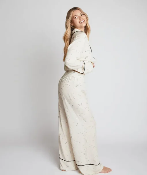Limited Edition Long Sleeve Wide Leg Pyjama Set
