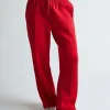 Relaxed Sweatpants - Red