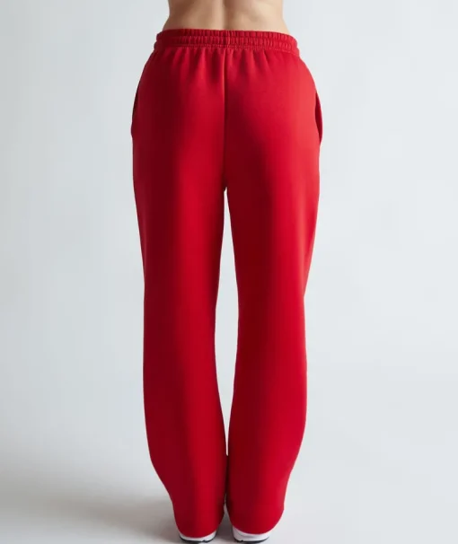 Relaxed Sweatpants - Red