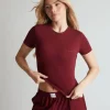 Soft Short Sleeve Tee - Merlot