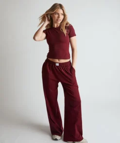 Soft Short Sleeve Tee - Merlot