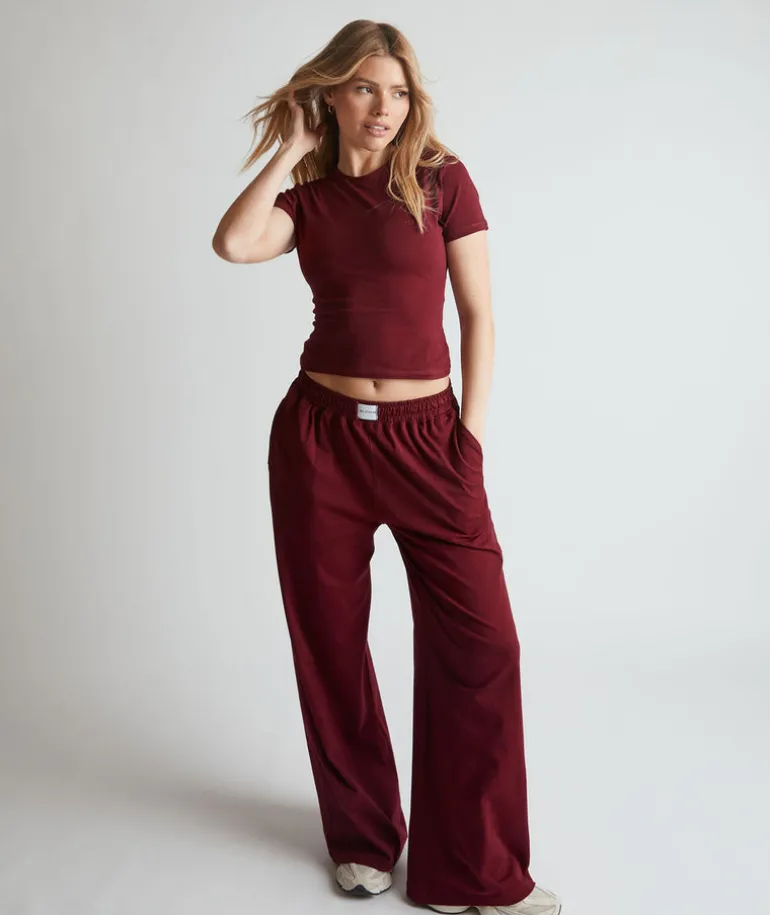 Soft Short Sleeve Tee - Merlot