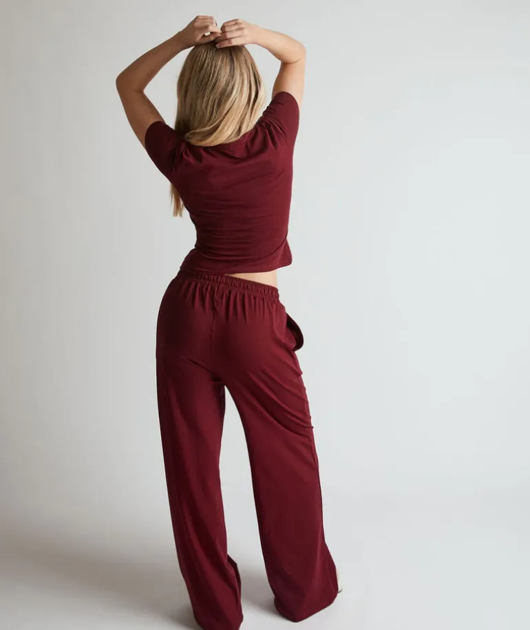 Soft Short Sleeve Tee - Merlot