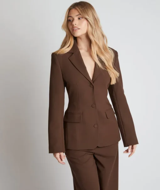 Tailored Trousers - Chocolate Brown