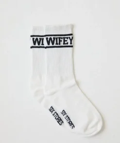 Wifey Socks - Black