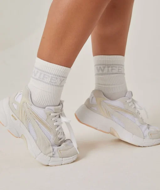 Wifey Socks - Silver